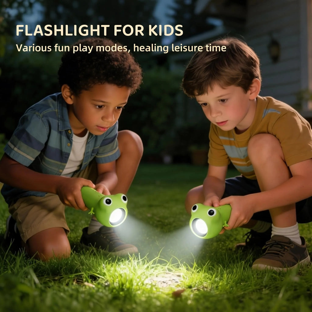 Cute Animal Kids Silicone Flashlight – USB Rechargeable Torch Kids Flashlight SPOT
