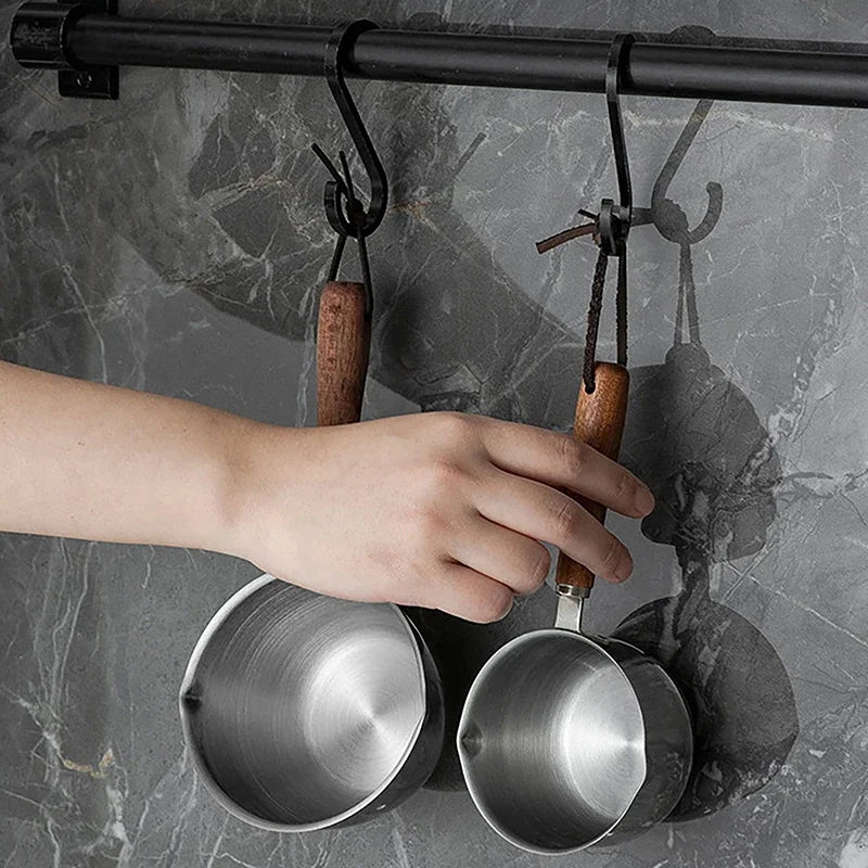 Stainless Steel Butter Melting Pot 150/300ML Milk Warmer Mini Saucepan SPOT