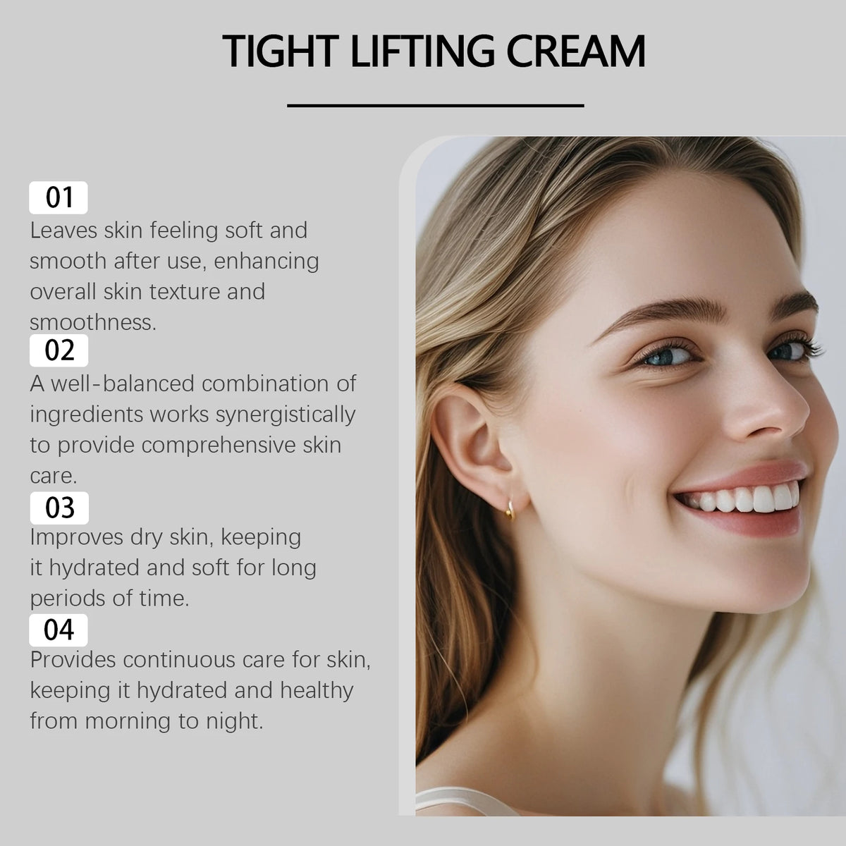 Hoygi Facial Firming Cream – Ceramide & Vitamin B5 Anti-Aging Facial Firming Cream SPOT