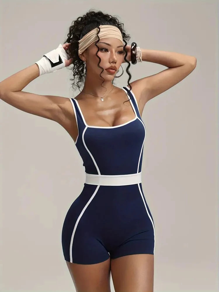 Women's Seamless One-Piece Yoga Romper & Workout Bodysuit Yoga Romper SPOT