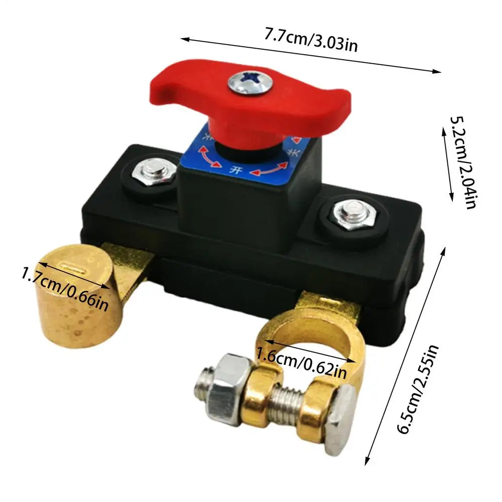 12V/24V Car Battery Disconnect Switch & Circuit Breaker Battery Disconnect Switch SPOT Pure copper