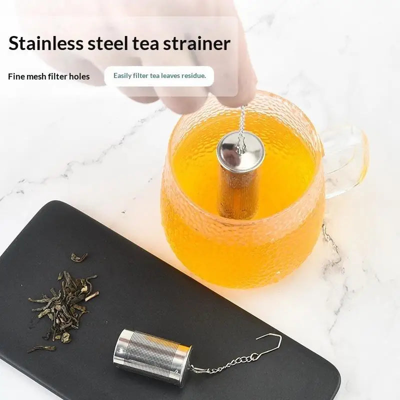 304 Stainless Steel Fine Mesh Tea Infuser – 2 Sizes Tea Infuser Strainer SPOT