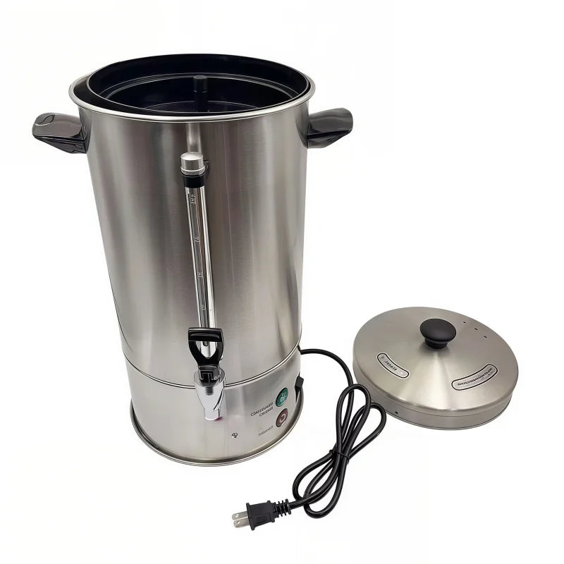 DUTRIEUX 50-Cup Stainless Steel Electric Coffee Maker 1200W Electric Coffee Maker SPOT