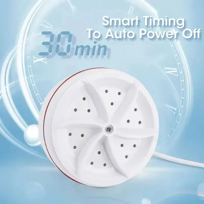 Portable Mini Turbo Bubble Washer – Compact Washing Machine Mini Washing Machine SPOT