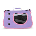 Foldable Breathable Pet Carrier Bag for Cats & Small Dogs Pet Carrier Bag SPOT Purple