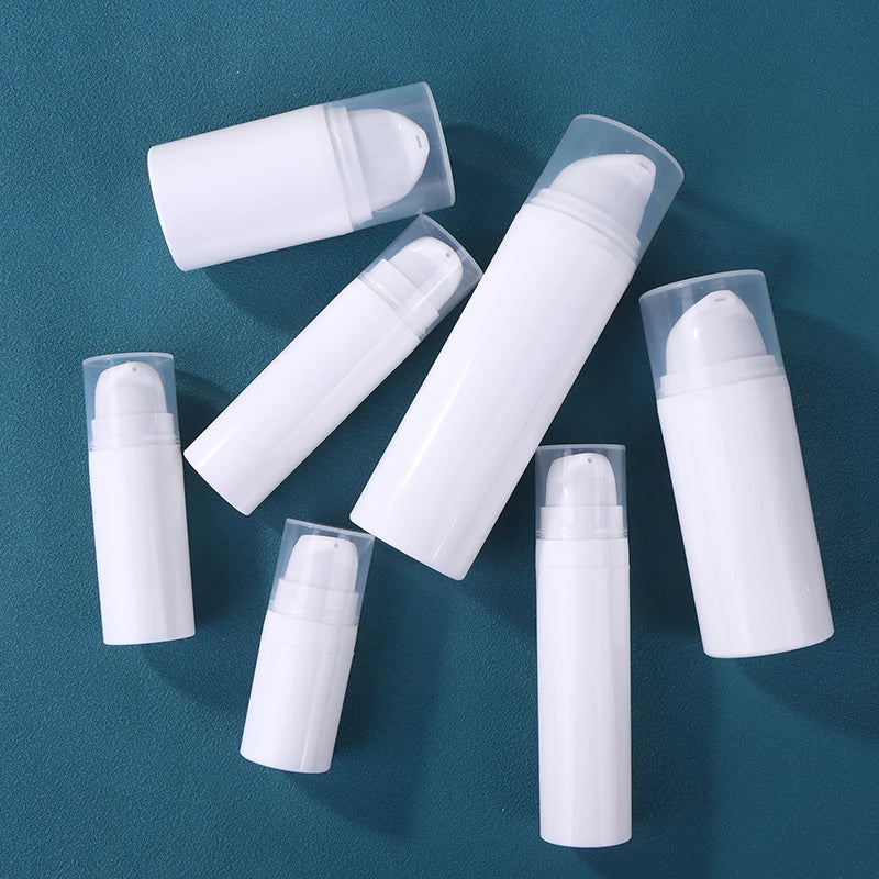 Vacuum Press Refillable Travel Bottles 5–50ml – BPA-Free Refillable Travel Bottle SPOT