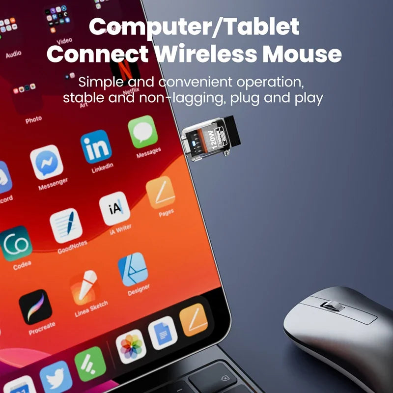 USB-C to USB-A OTG Adapter | 120W Charging & 10Gbps Transfer USB OTG Adapter SPOT