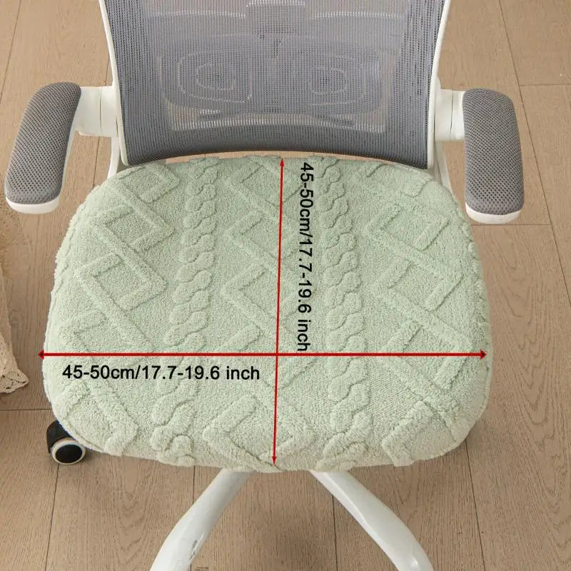 Stretch Office Chair Seat Cover – Washable Elastic Slipcover Chair Seat Cover SPOT A9