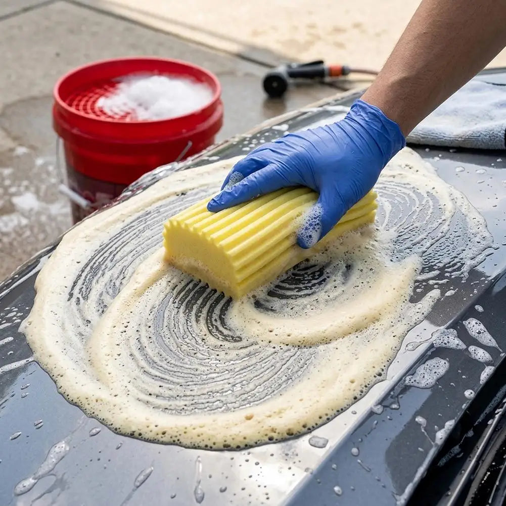 Sponge Groove Detail Brush – Blinds, Window Tracks & Vents Sponge Cleaning Brush SPOT