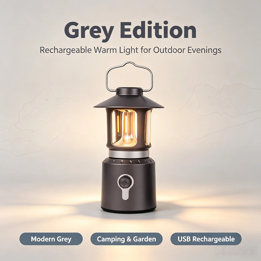 Rechargeable LED Camping Lantern – Waterproof Dual Light Camping Lantern SPOT