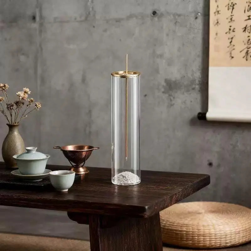 Upside-Down Backflow Incense Burner Stand & Glass Ash Catcher Incense Burner Stand SPOT