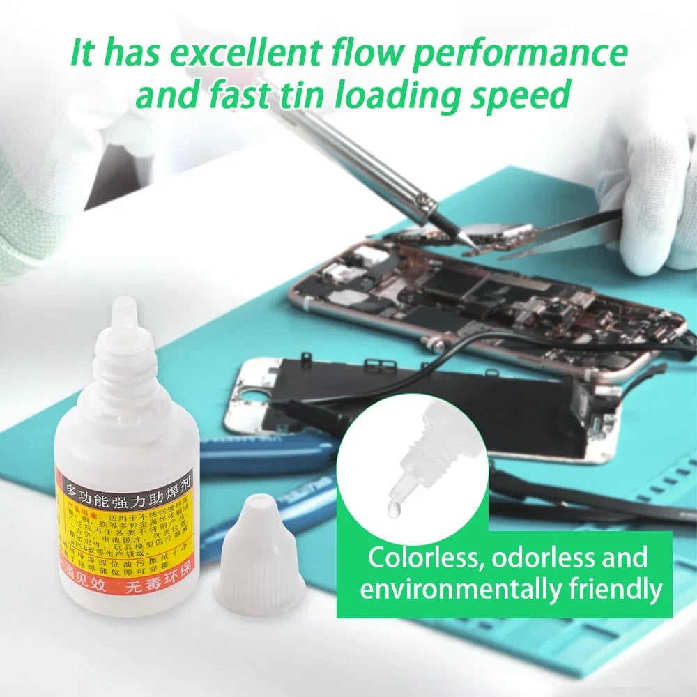 20ml Liquid Solder Flux – Stainless Steel & Metal Welding Soldering Flux SPOT