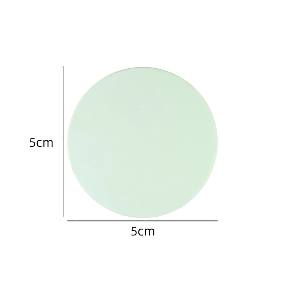 Silicone Door Handle Bumpers – Self-Adhesive Wall Protector Pads Door Bumper Pad SPOT Round-green