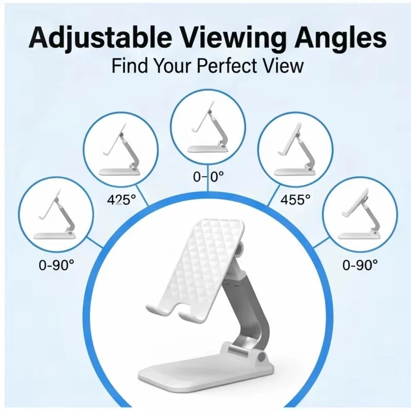 Foldable Phone Stand 360° Adjustable Desk Holder for Tablet Phone Desk Stand SPOT