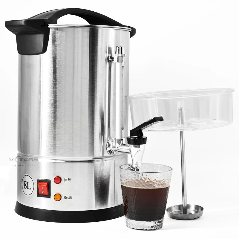 DUTRIEUX 30-Cup Electric Coffee Urn – Commercial Water Boiler Commercial Coffee Urn SPOT
