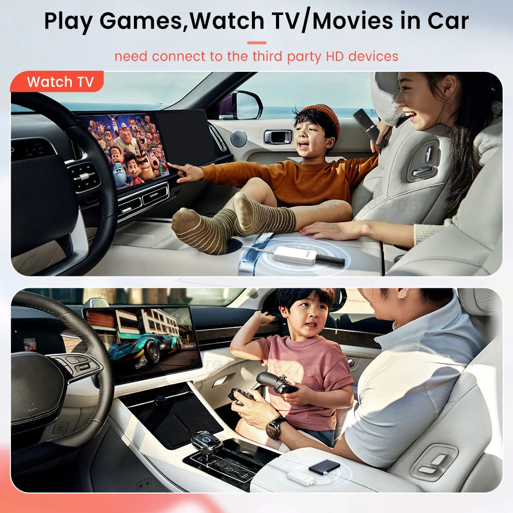 CarlinKit HDMI Converter for Wired CarPlay – Car TV Mate Car HDMI Adapter SPOT