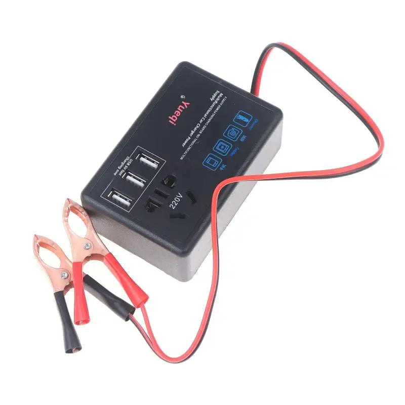 200W Car Power Inverter 12V/24V to 220V with USB Port Car Power Inverter SPOT
