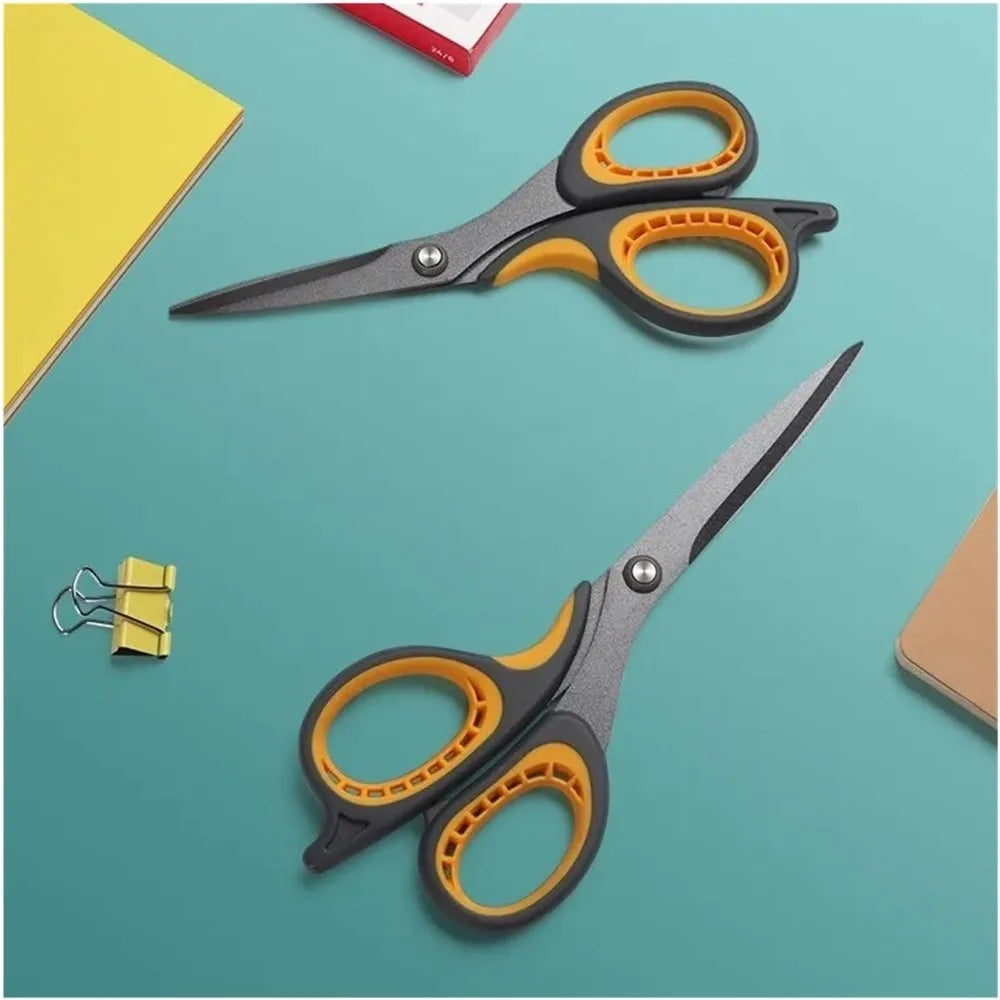 Teflon Non-Stick Scissors – Stainless Steel Soft Grip Craft Scissors SPOT