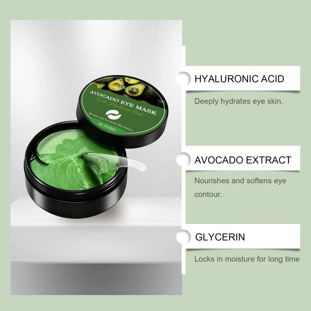EELHOE Under Eye Patches – Hyaluronic Acid, Collagen & Vitamin C Under Eye Patches SPOT