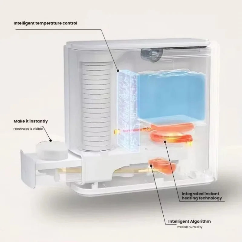 Instant Towel Warmer 500W – Portable Heated Towel Dispenser Towel Warmer Dispenser SPOT