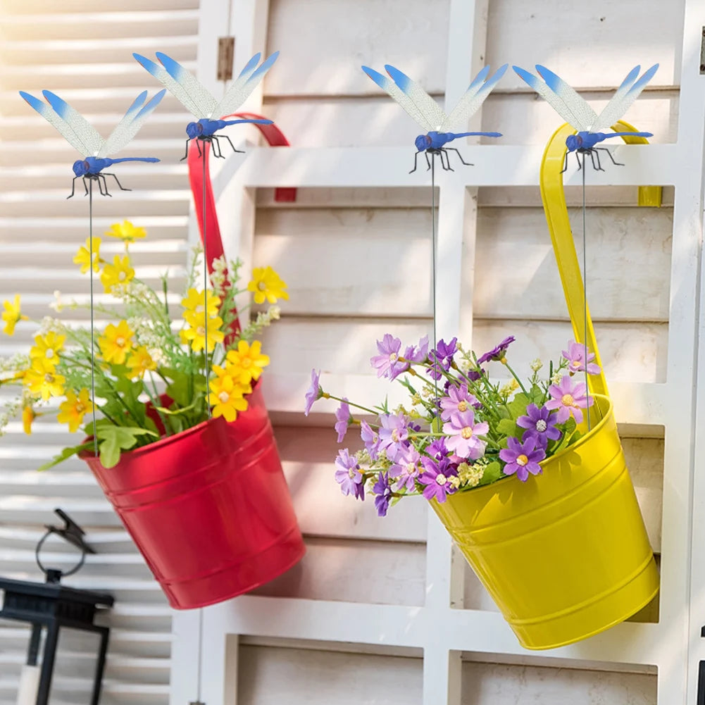 Artificial Dragonfly Clip Garden Ornaments – Multicolor Garden Ornament Clip SPOT