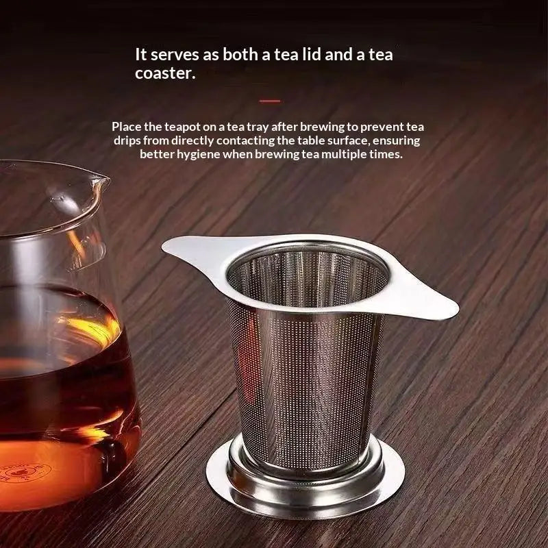 Stainless Steel Tea Infuser with Lid – Loose Leaf Strainer Tea Infuser Strainer SPOT