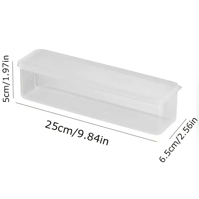Transparent Sealed Refrigerator Food Storage Containers 1/2/4pc Food Storage Container SPOT