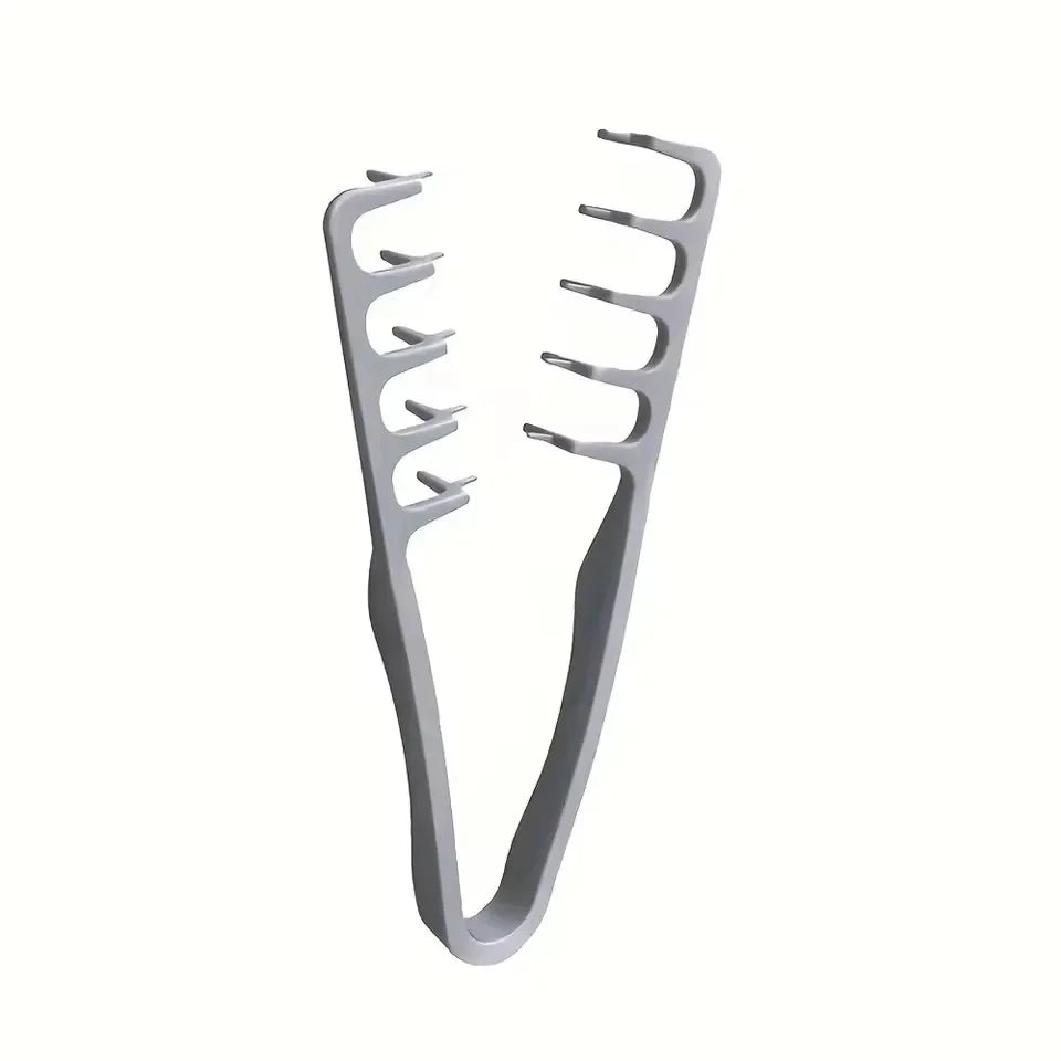 Z-Shape Comb for Men – Textured Fluffy Hair Styling Tool Hair Styling Comb SPOT Grey-1pcs