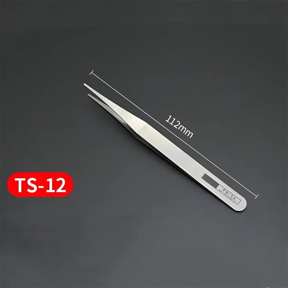 6-Pack Anti-Magnetic Stainless Steel Precision Tweezers Set Precision Tweezers Set SPOT