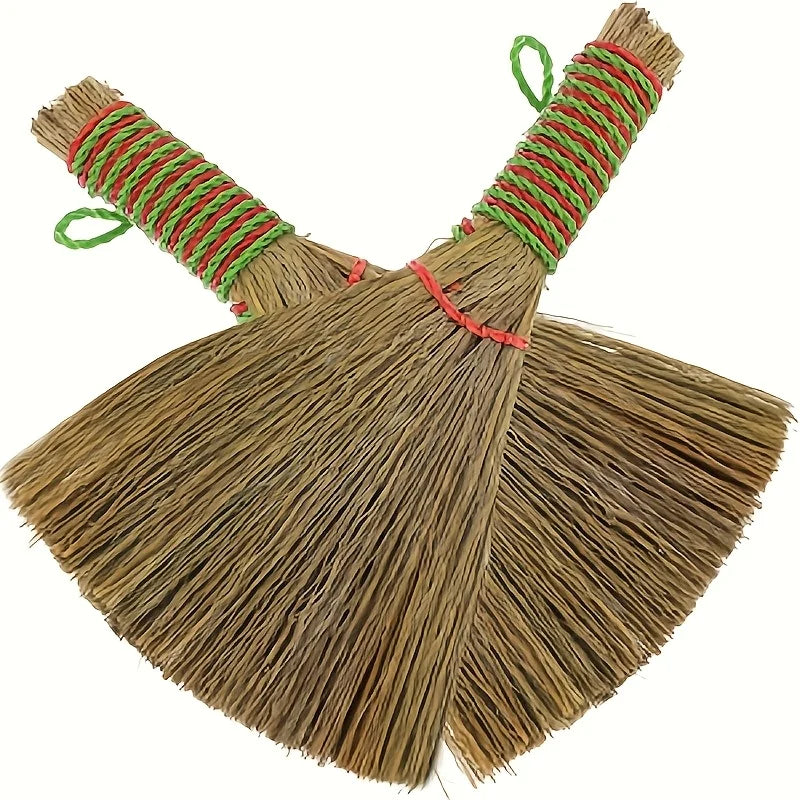 Handheld Broom with Woven Bristles – Portable Mini Sweeper Handheld Broom SPOT