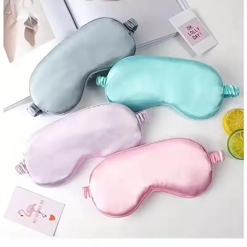 Silk Sleep Eye Mask – Light Blocking Travel Eye Shade Sleep Eye Mask SPOT