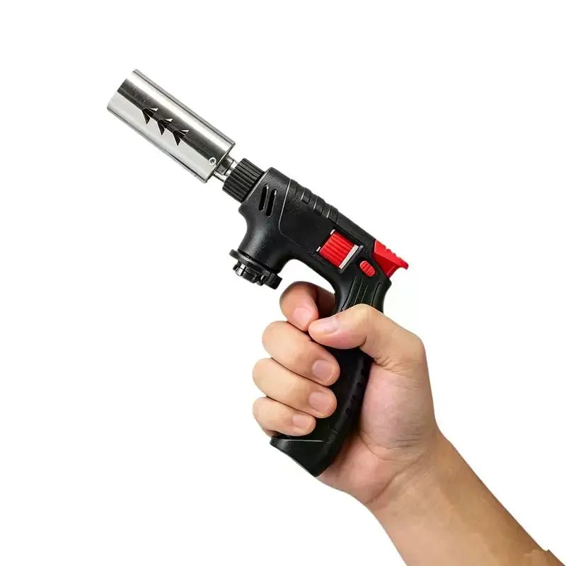 Long Nozzle Brass Butane Torch – BBQ, Cooking & Soldering Butane Gas Torch SPOT