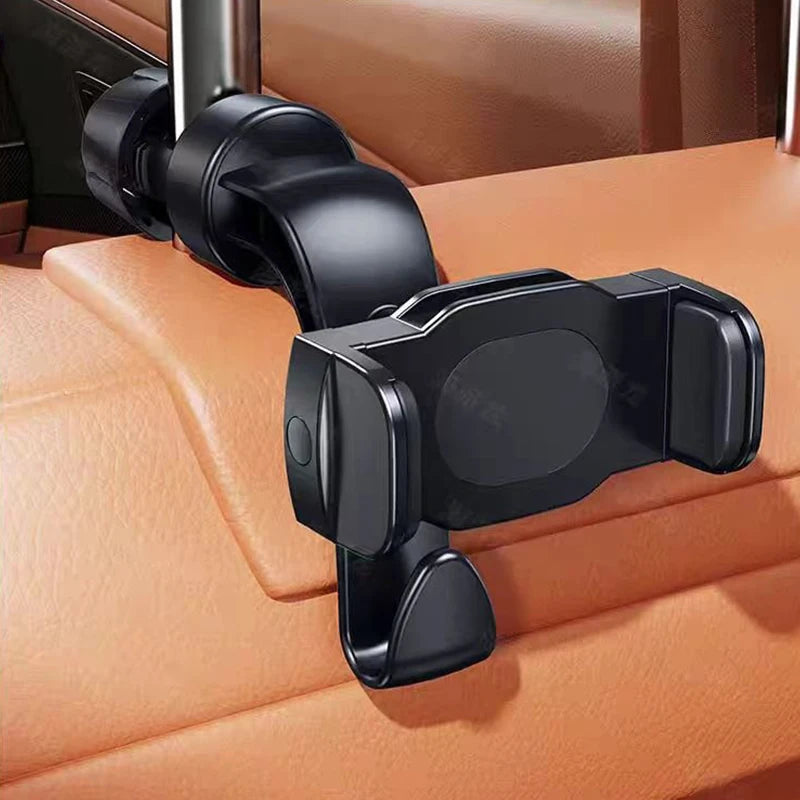 Car Headrest Phone & Tablet Mount with Hook – 360° Rotation Car Headrest Mount SPOT
