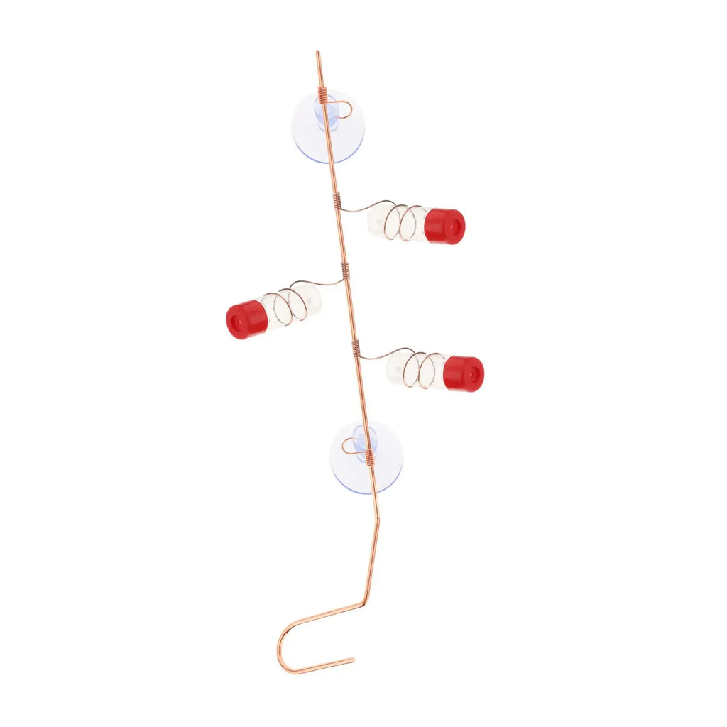 Window Suction Cup Bird Feeder – Seed & Water Dispenser Window Bird Feeder SPOT 3 Bottles