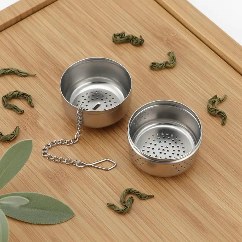 304 Stainless Steel Cylindrical Tea Infuser with Chain Tea Infuser SPOT