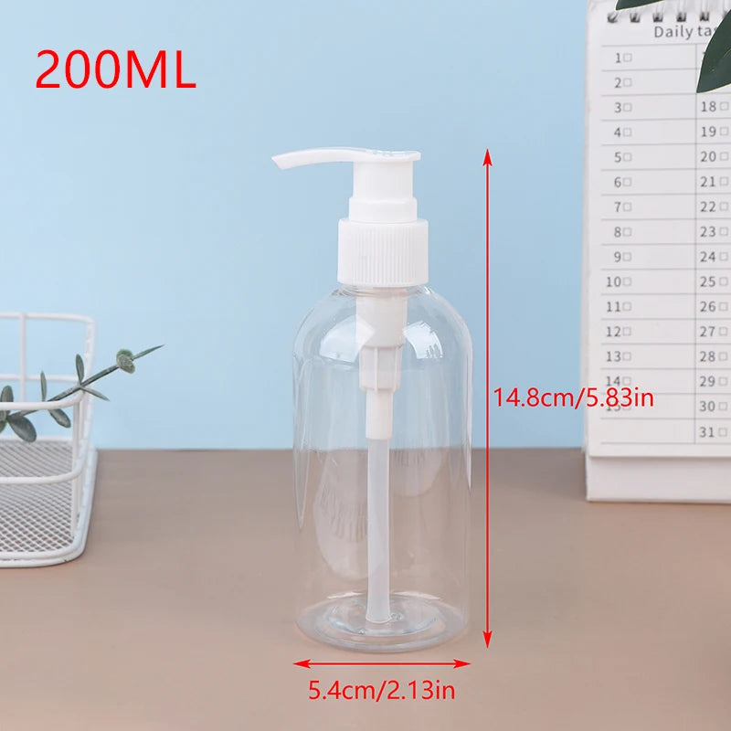 Refillable Pump Dispenser Bottles 200–500ml | PET Travel Pump Dispenser Bottle SPOT 200ml