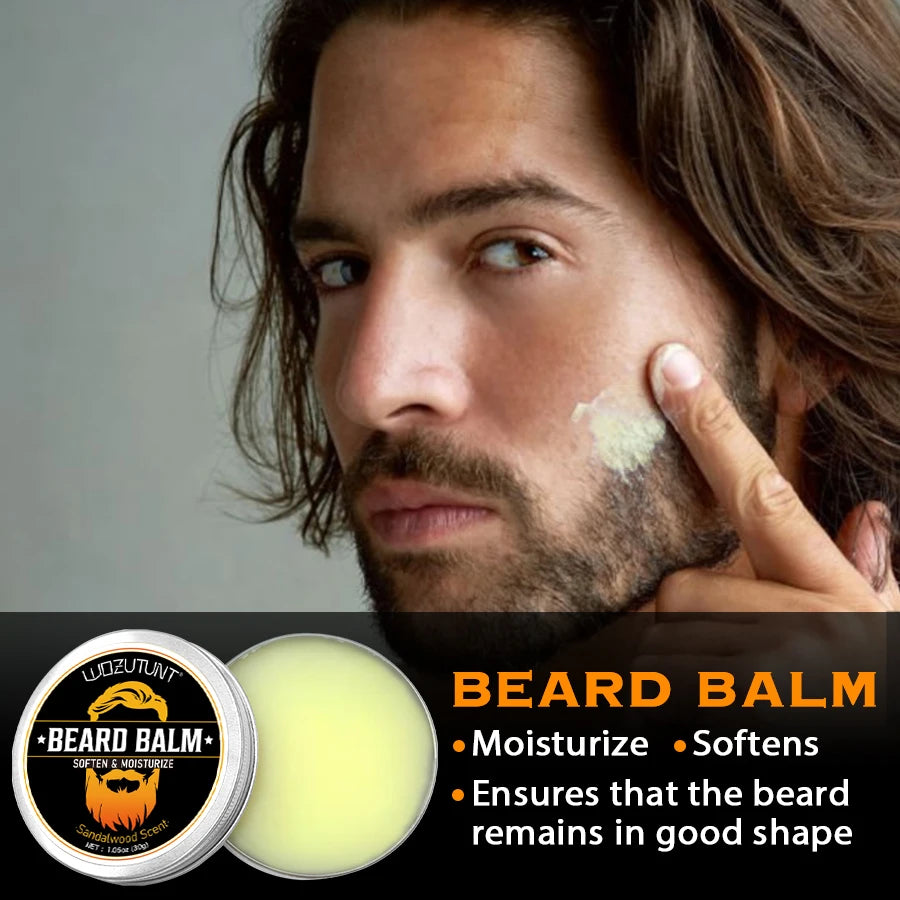 3-Piece Beard Care Kit – Nourishing Oil, Serum & Butter Beard Care Kit SPOT
