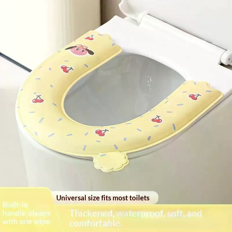 Cartoon EVA Toilet Seat Cover – Non-Slip Waterproof Cushion Mat Toilet Seat Cover SPOT