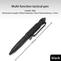 Military Tactical Pen – Aluminum Glass Breaker EDC Survival Tool Tactical Pen SPOT black