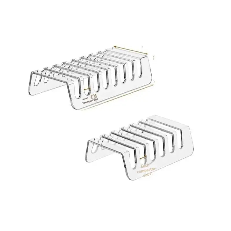 Foldable Desktop Organizer Box – Clear Multi-Use Storage Desktop Storage Organizer SPOT
