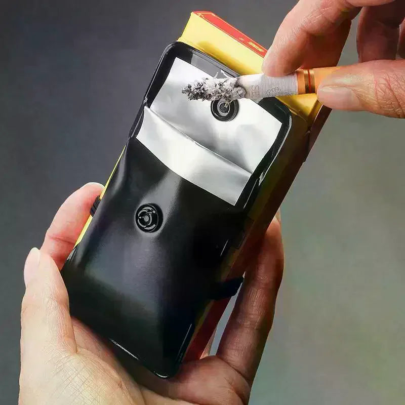 PU Leather Cigarette Case – Portable Pocket Holder for Travel Cigarette Case Holder SPOT