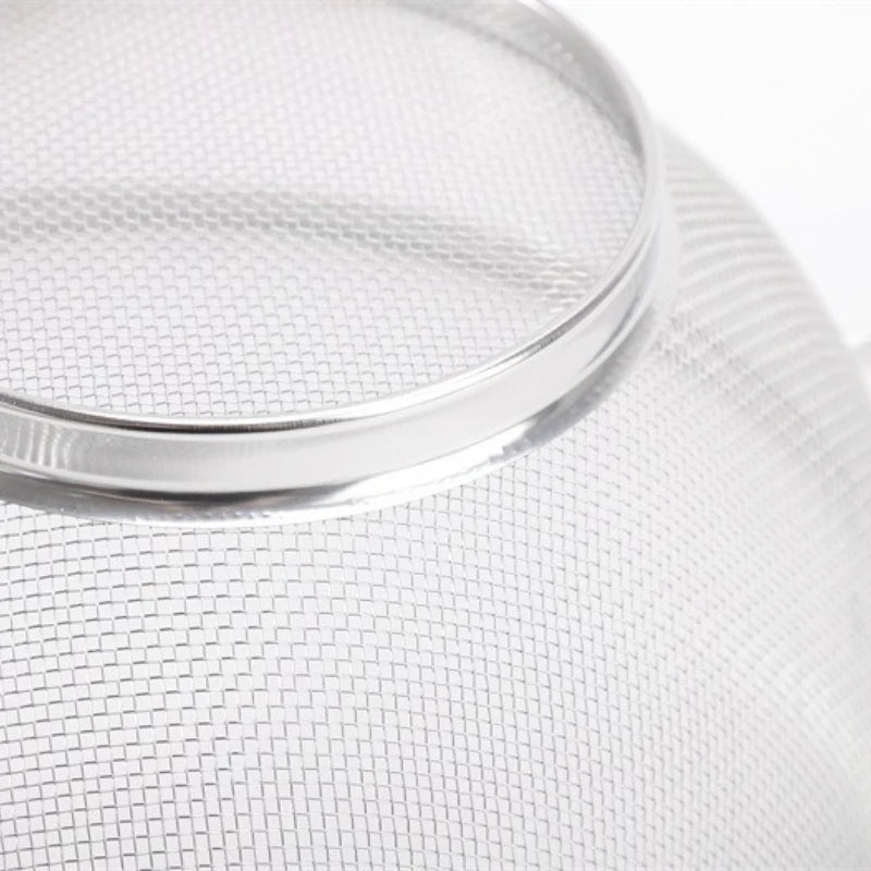 2-Pack Stainless Steel Colander Set – 21cm & 24cm Strainers Colander Strainer Set SPOT