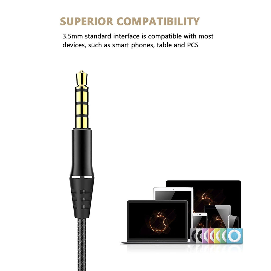 HIFI Bass Wired In-Ear Earphones – 3.5mm & Type-C Dual Driver Wired In-Ear Earphones SPOT