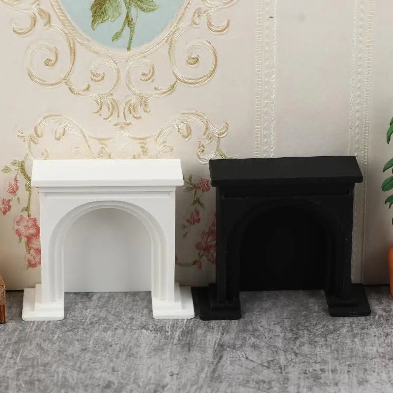 1/12 Scale Dollhouse Mini Fireplace – Christmas Decor Accessory Dollhouse Accessory SPOT