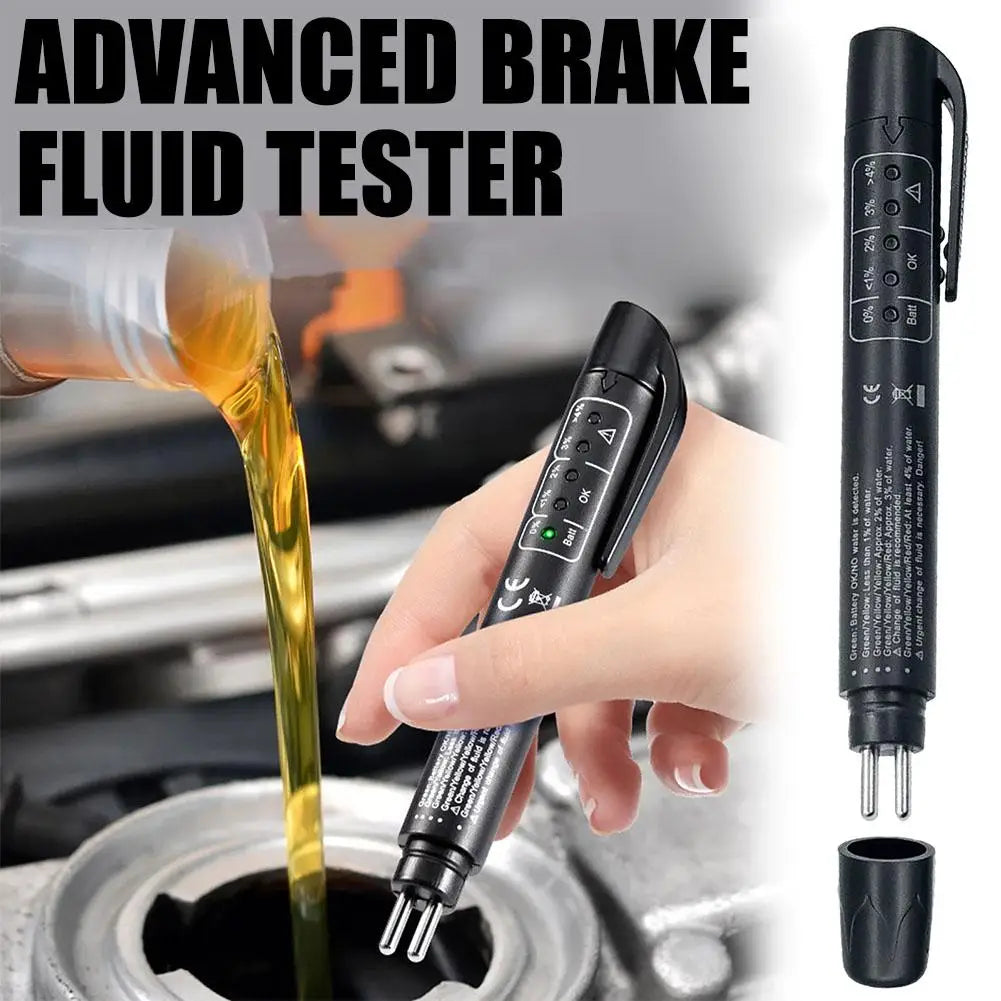 Brake Fluid Test Pen – 5 LED Automotive Fluid Tester Brake Fluid Tester SPOT