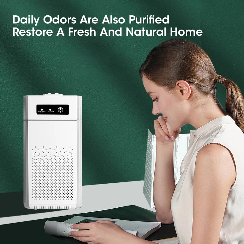 NOCCLILI Smart Air Purifier H13 HEPA & Negative Ion Generator Air Purifier SPOT