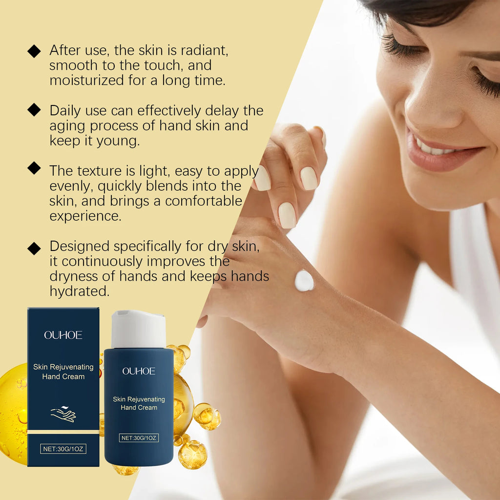Ouhoe Moisturizing Hand Cream – Niacinamide, Retinol & Hyaluronic Hand Cream SPOT