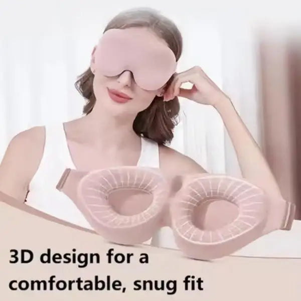 3D Sleep Eye Mask – Blackout, Breathable & Super Soft Sleep Eye Mask SPOT