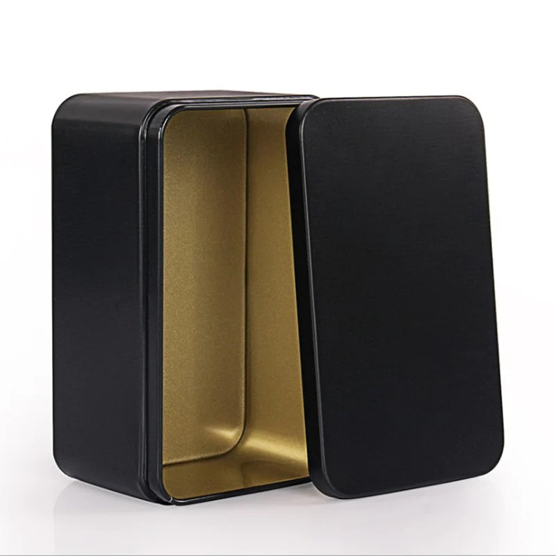 Metal Tin Box – Sealed Tinplate Jar for Tea, Candy & Storage Tin Storage Box SPOT
