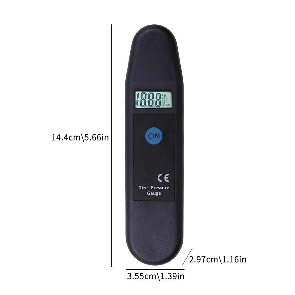 TG101 Digital Tire Pressure Gauge LCD – PSI BAR KPA Tire Pressure Gauge SPOT